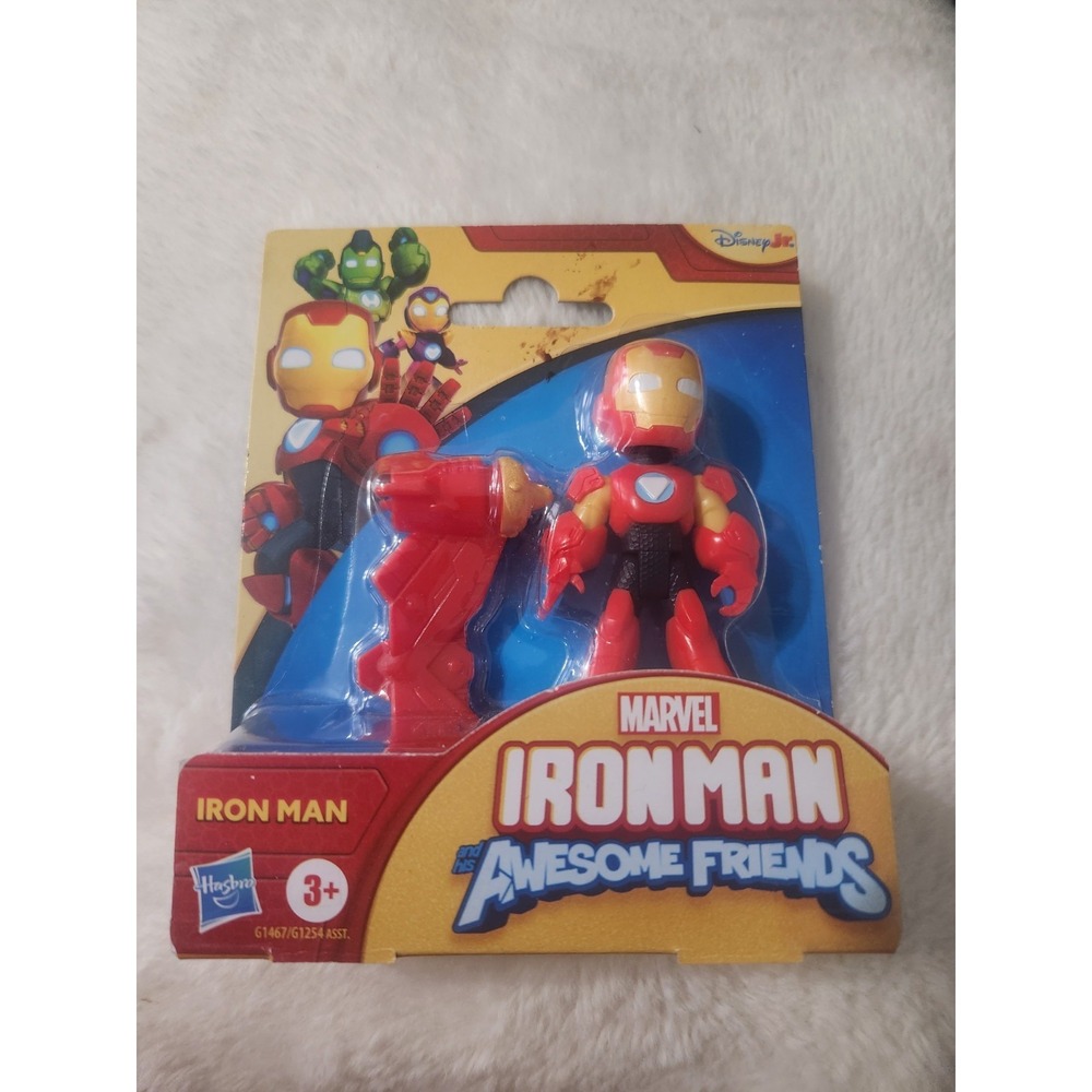 Marvel Iron Man and his Awesome Friends Iron Man Action Figure Toy w Accessories